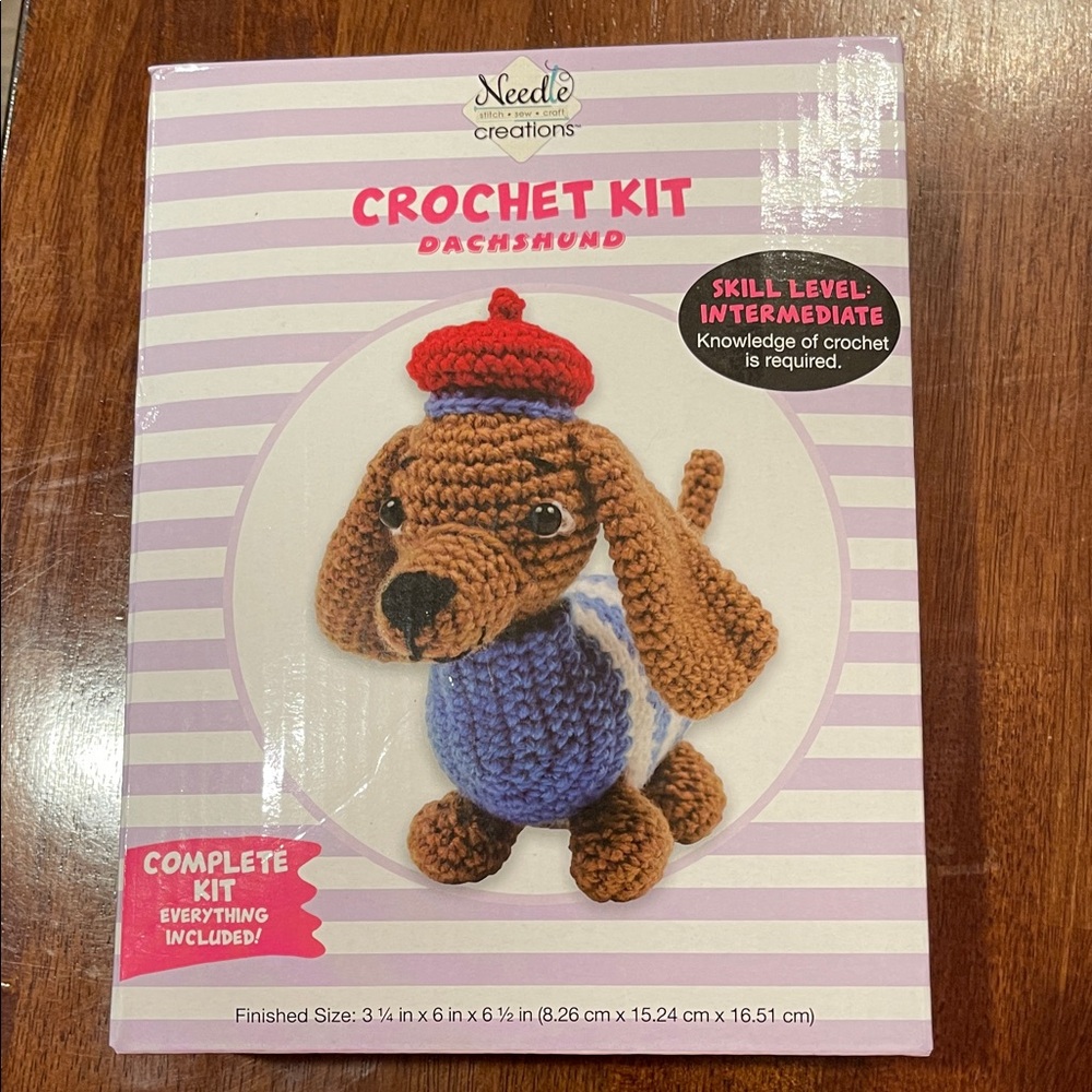 Dachshund Crochet Kit